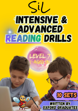 SiL Reading Drills (10 Tasks) - Level 7 (for children aged 13)
