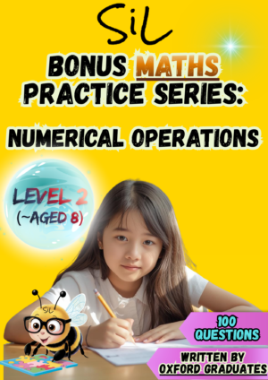 SiL Maths Bonus Practice (Numerical Operations) - Level 2 (for children aged 8)