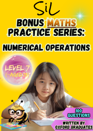 SiL Maths Bonus Practice (Numerical Operations) - Level 7 (for children aged 13)