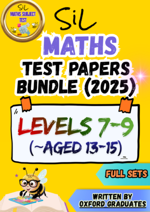 SiL STEM 2025 - Maths (Test Papers Bundle) - Levels 7-9