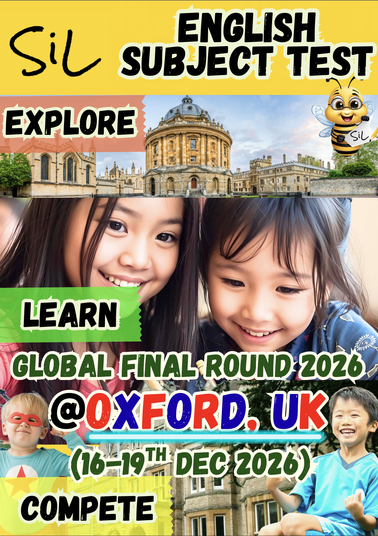 SiL English Global Final Round 2026 - Poster - Page 1