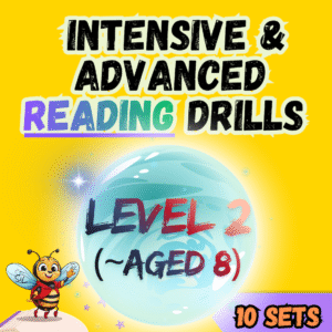 SiL Reading Drills (10 Tasks) - Level 2 (for children aged 8)