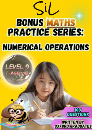 SiL Maths Bonus Practice (Numerical Operations) - Level 9 (for children aged 15)