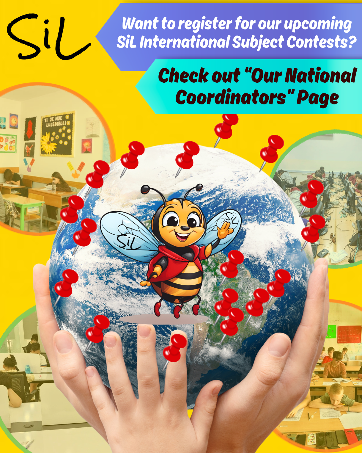 Check SiL “Our National Coordinators” Page for your own country's SiL Coordinator
